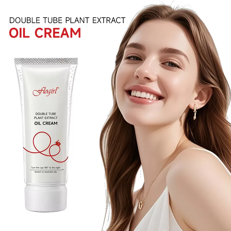 DOUBLE TUBE PLANT EXTRACT OIL CREAM