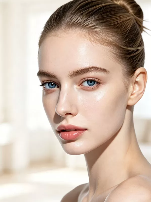 Light, skincare-led makeup
