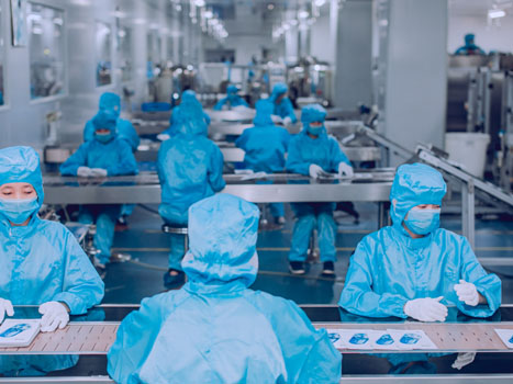 Manufacturing & filling